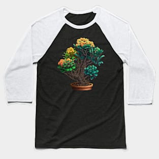 Kalanchoe Bonsai Baseball T-Shirt